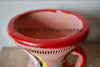 Organic clay Incense Burner Handmade and hand painted - Ancient bakhoor burner